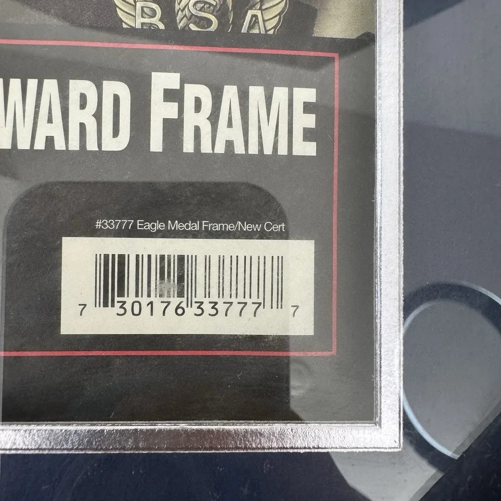 BSA Eagle Scout Certificate Award Frame Wood Display Medal Holder USA New